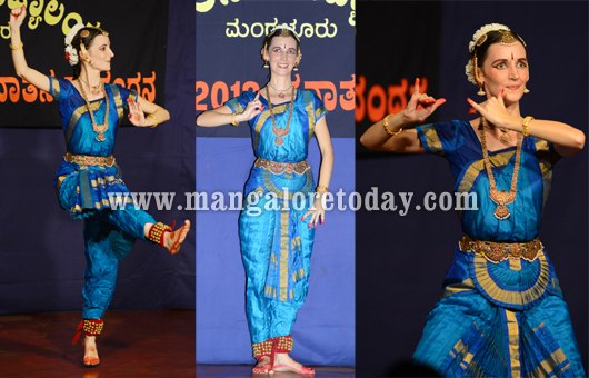 Dr Alexandra Szoke Bharatanatyam performance